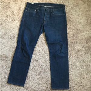 J. Crew selvedge denim 32x30 style 770 straight